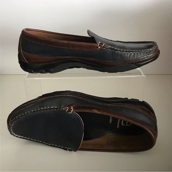 ALLEN EDMONDS Boulder Slip--On Loafer Casual Black/Brown 10.5 D - Men\'s Shoes main image 5
